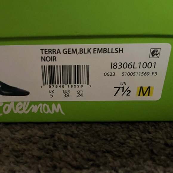 Sam Edelman Gem Block Heel Slingback Shoes - Picture 5 of 8